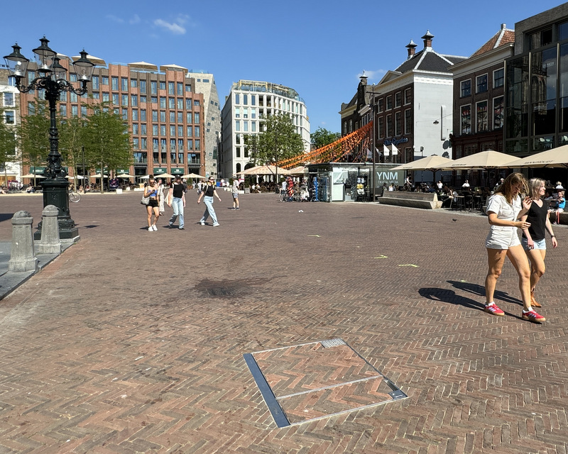 PUTkasten op Grote Markt Groningen