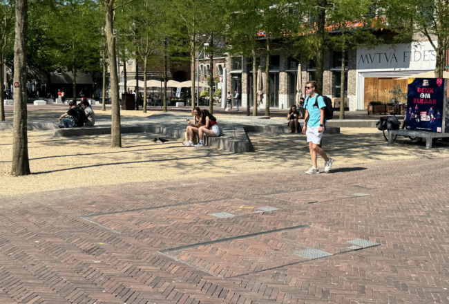 Groningen Grote Markt voorzien van PUTkasten